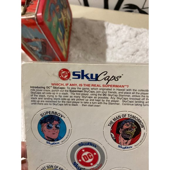 1993 SkyBox DC Comics Skycaps Superman 6" X 5" Promotional Panel - Picture 8 of 8
